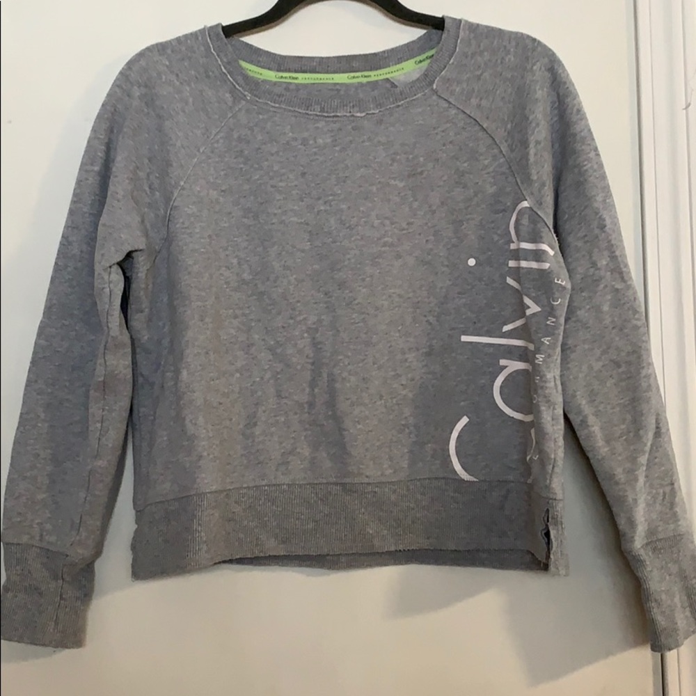 Calvin Klein Performance Cropped Crewneck